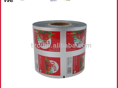 tomato sauce ketchup packaging roll film